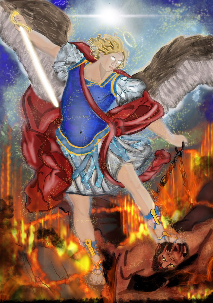 letlizcreate's tweet photo. βSt Michael The Archangelβ #DigitalArt #Updated #SaintArt #Letlizcreate https://t.co/EfZXkK1DDl