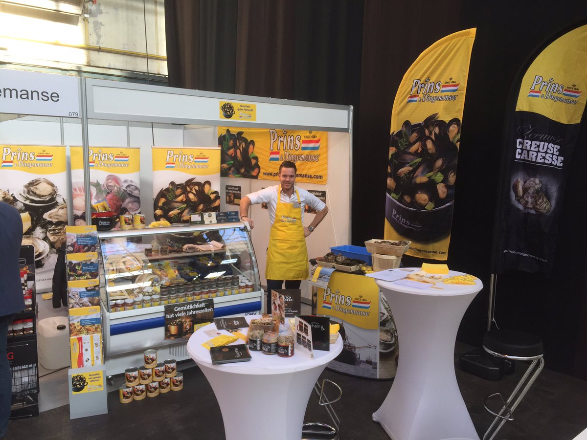 #prinsendingemanse #beurs #mosselen #oester #conserven #vers