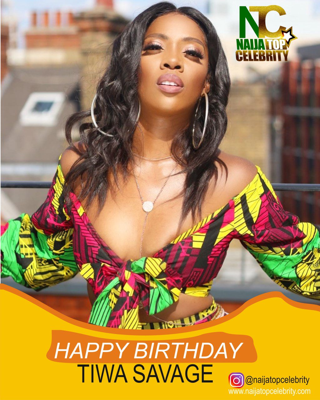 Happy Birthday Tiwa Savage Send Your Wishes!  