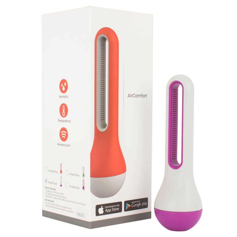 OneStop4Growing's tweet image. Just in AirComfort, a Humidity and Temperature sensor.. Sync with bluetooth, within a 10 metre radius and a capacity to store 100 days worth of data, you know you'll get your monies worth at £45, it's a steal.