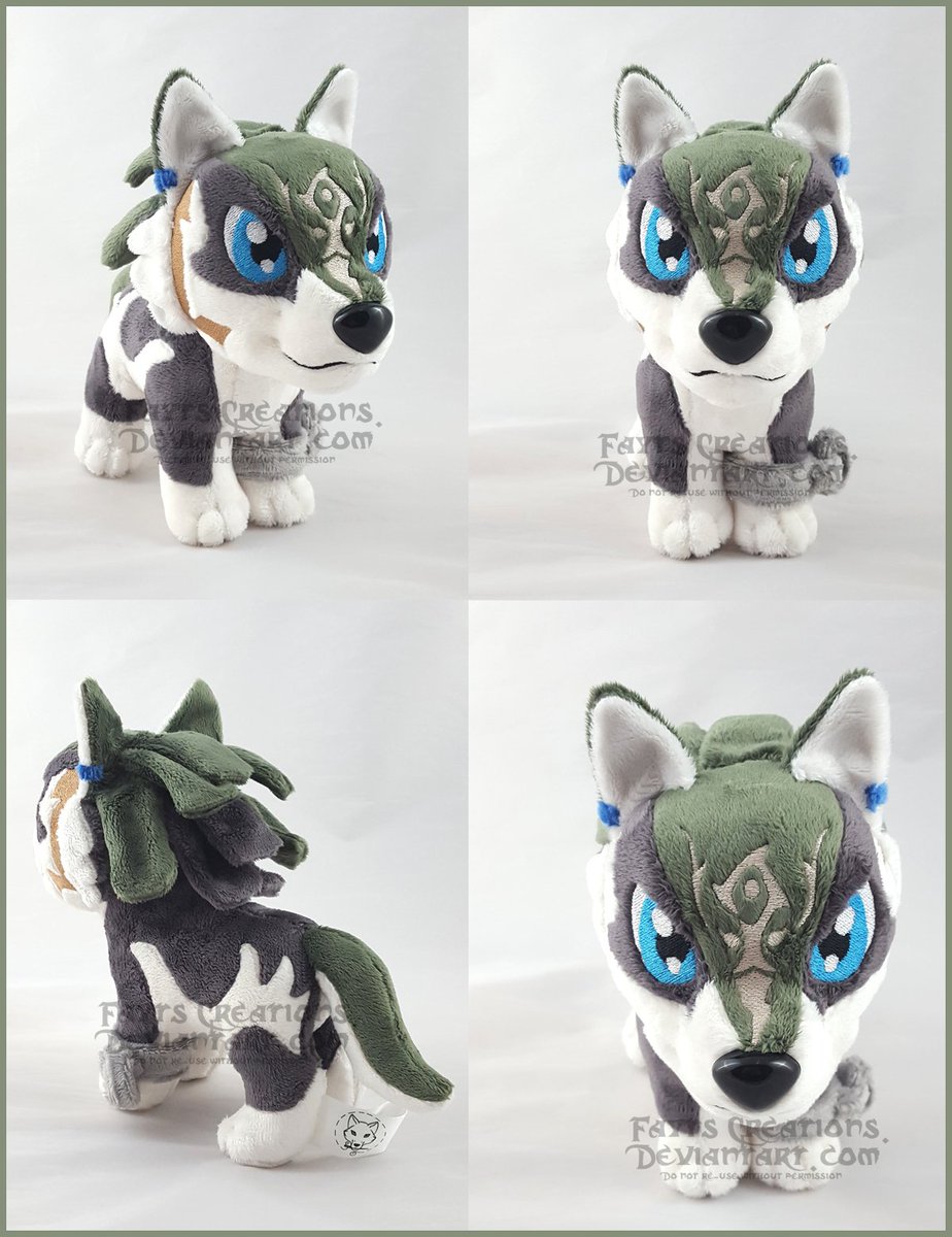 wolf link plush