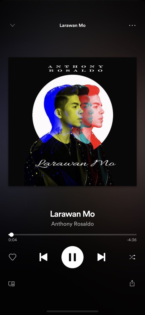 anthonyrosaldo's tweet photo. My debut single just dropped on iTunes and Spotify! Please support my very first single under @RealGMAMusic entitled “Larawan Mo” .  Sabay sabay tayo mag iyakan baebies! 
#LarawanMoAnthonyRosaldo https://t.co/eKrMs7lpUA