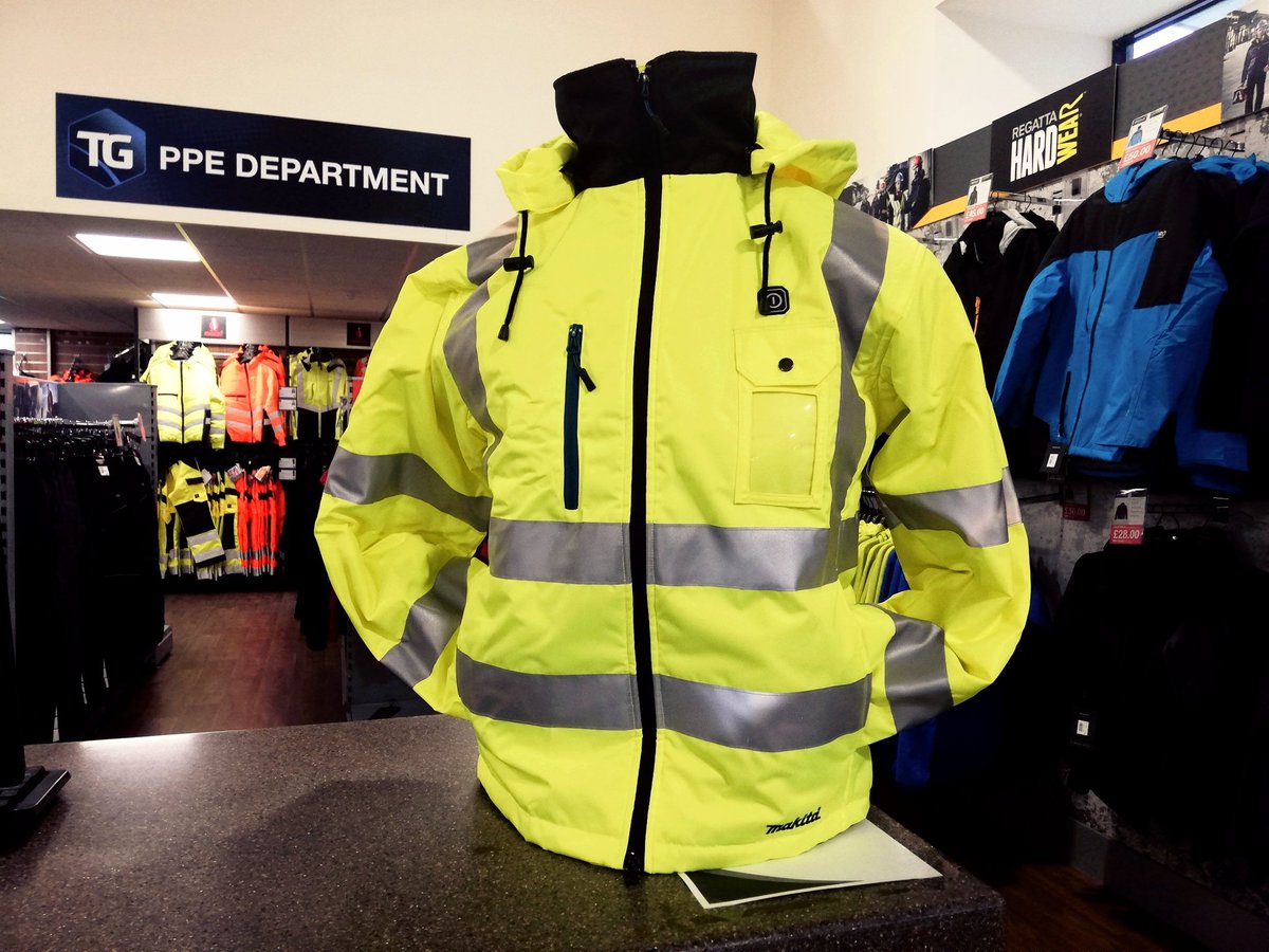 💥NEW PRODUCT ALERT💥

We are now stocking the Makita heated hi-vis jacket! Perfect for these cold winter days. 

To get yours now please contact your local sales team or pop into store 😎