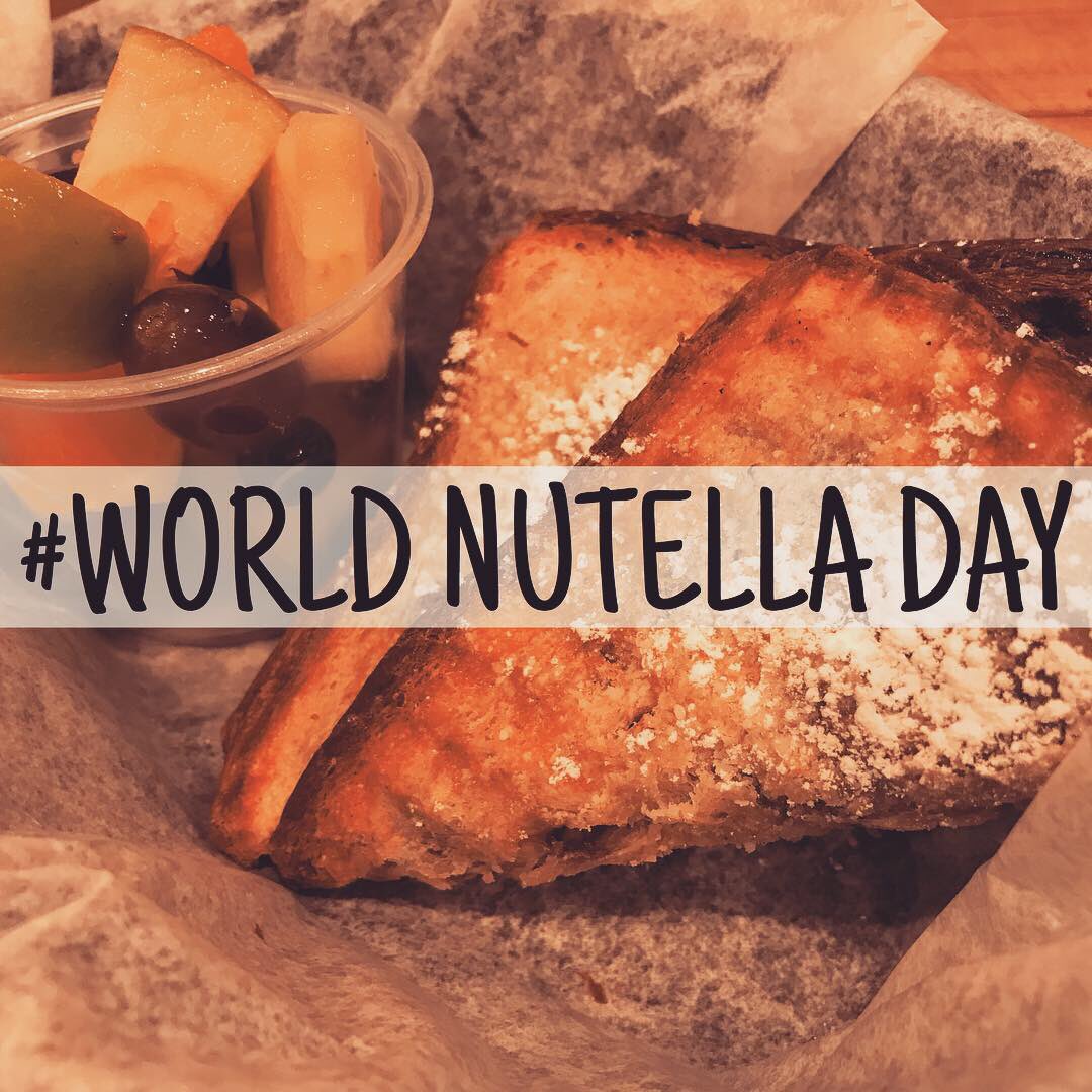 FoundryIndy's tweet photo. It’s #WorldNutellaDay!!! Come in for all of our delicious Nutella specials 😍
• Snag a discount on our signature Sweet Press (bananas and Nutella, toasted and gooey)
• Try a Nutella latte!
• Love a hot chocolate? What about a NUTELLA hot chocolate?!
🎉 Come celebrate! 🎉 https://t.co/XISMB3tlpQ