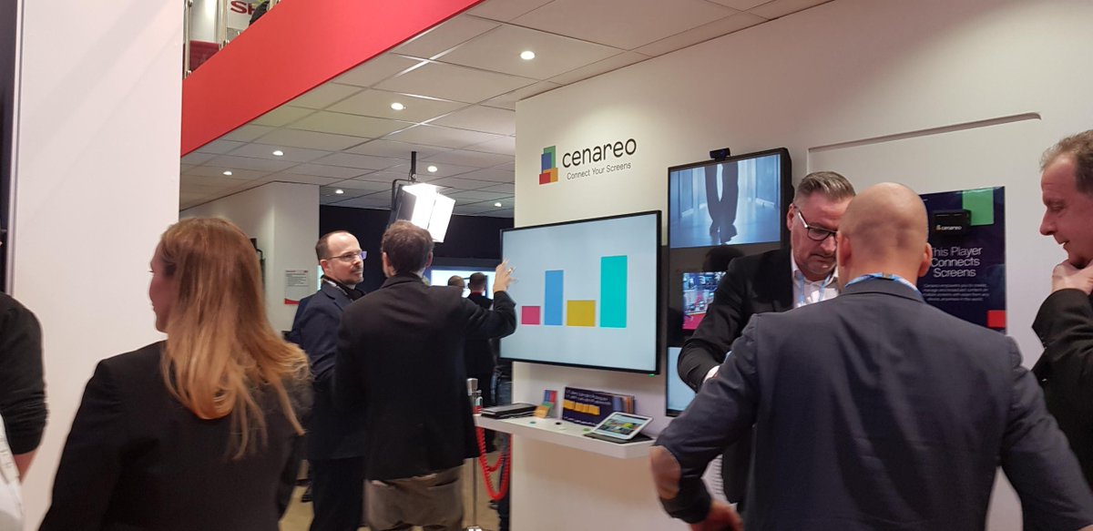 Cenareo's tweet image. What a day! #ISE2019
#FacialDetection #FacialRecognition #digitalsignage