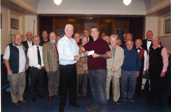 The cheque was presented to the charity in memory of a young man who died last year.

martini.hexham-courant.co.uk/news/17409972.…