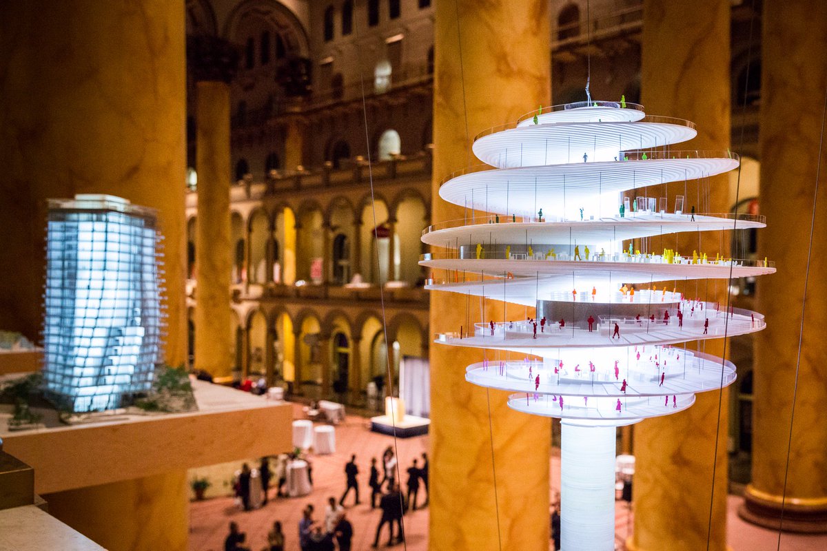 BuildingMuseum's tweet photo. #tbt to our exhibition with @BjarkeIngels. #HottoCold explored BIG's design solutions from the hottest to coldest parts of the planet. https://t.co/Mv0eLrekK6