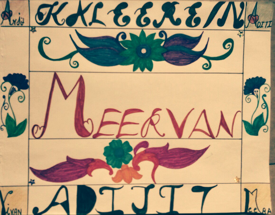 Meervan1's tweet photo. @arjitaneja @officialaditish #Meervan happy anniversary #Kaleerein birthday it's my drawing this is for you #adijit https://t.co/bhTf9dzKZR
