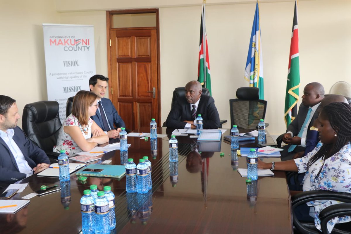 ProfKibwana's tweet photo. Privileged to host a delegation of Members of German Parliament #Bundestag in Makueni, who are in Kenya to learn about the country's devolution system of governance. We also got a chance to learn from them some best practices on successful devolution implementation. https://t.co/Ztwl5WnYfq