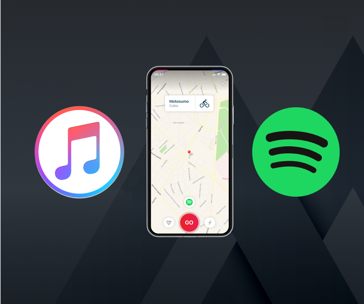 Have you tried our Spotify and Apple Music update yet? Instructors! You can now select and use your playlists without ever leaving the #Motosumo app! #WeAreMotion