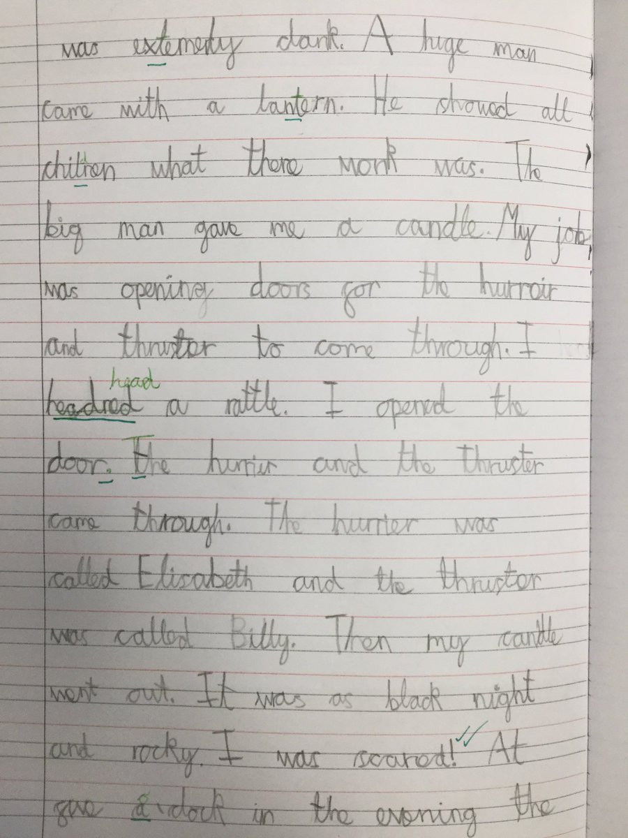 BroomwoodYear1's tweet photo. Some brilliant #victorian diary entries about our day down the #mines ⛏⛏⛏ Plenty of adjectives AND we’re starting to edit our own work! #NWSbhEnglish #NWSbhClass1 @NWSbroomwood https://t.co/Pmk3wtkejD