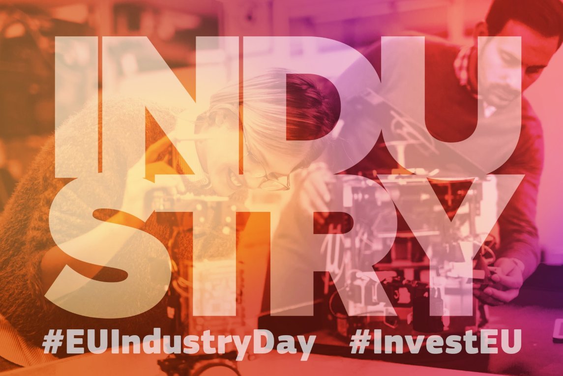 Orgalim's #EUIndustryDay session takes place tomorrow at 12:00 in the Auditorium @TheEggBrussels. Won't be able to attend? Follow the session live here: bit.ly/2G8idcp