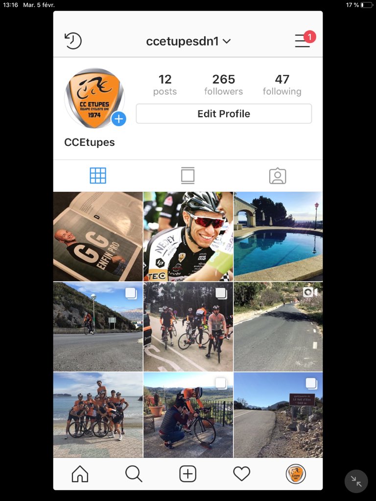 CCETUPES's tweet photo. Le saviez-vous?
Depuis le 1er janvier, l’équipe possède un nouveau compte Instagram : ccetupesdn1 ! 

N’hesitez pas nous suivre et interagir https://t.co/S3LI0sGCzR