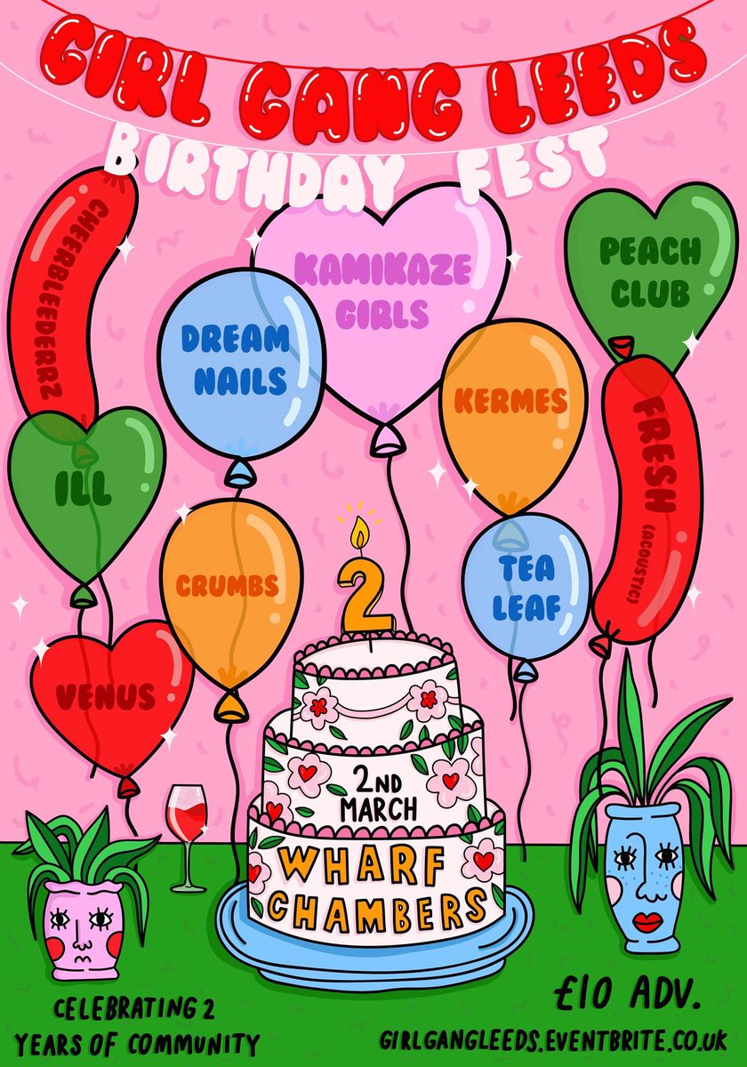 Alright it seems like our Leeds acoustic show with <a href="/girlgangleeds/">Girl Gang Leeds</a> has been targeted by some anti LGBT+/terfy/anti-women groups or individuals (see the screenshot). They’ve had Facebook take down the event so it’s harder to promote! Share it here if you’re able to!!