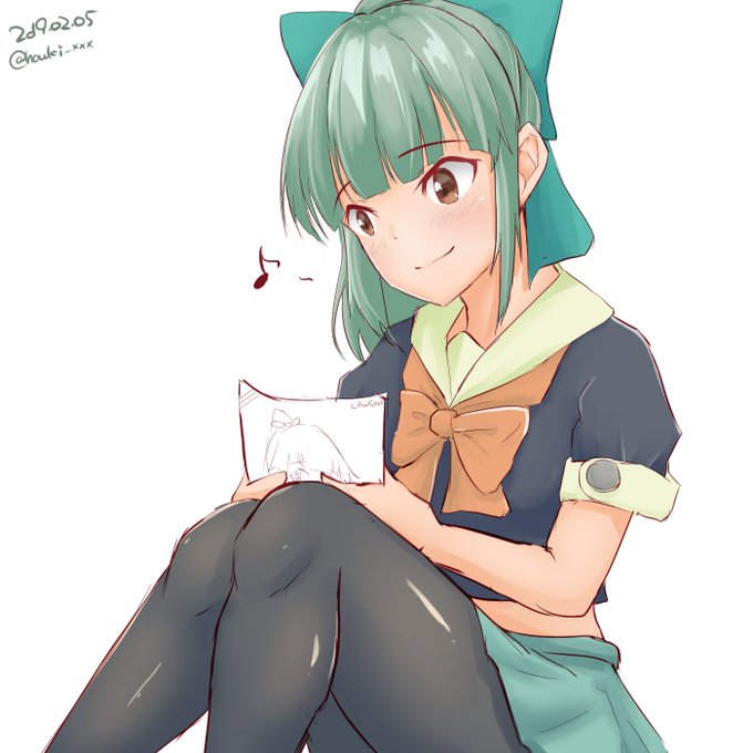 ローソン海域に出撃した夕張さん
#艦これ版深夜の真剣お絵描き60分一本勝負
#艦これ版真剣お絵描き60分一本勝負_20190205
#夕張 