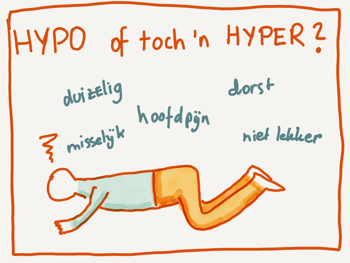 Wat is het verschil tussen een hypo en een hyper? En wat zijn de verschijnselen bij de zorgvrager? Lees meer: ow.ly/Axq130nqVPI