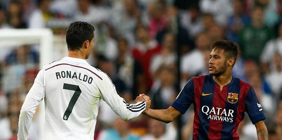 Happy birthday to <a href="/Cristiano/">Cristiano Ronaldo</a> and <a href="/neymarjr/">Neymar Jr</a>