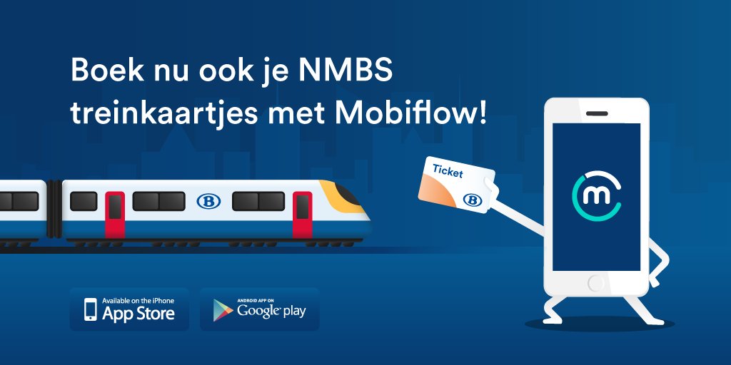 MobiflowApp's tweet photo. @BlueBikeBelgium ,@DeLijn, jullie krijgen er een nieuwe reisgezel bij in onze app. Welkom @NMBS! Meer weten?👉 https://t.co/VahbgsiA23 https://t.co/9TAvwnc7Aj