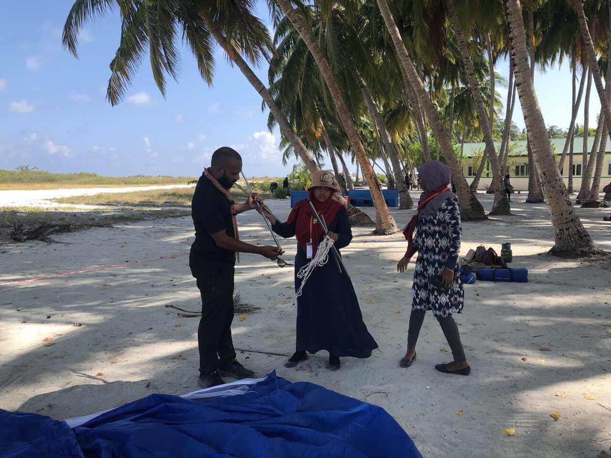 ScoutsMaldives's tweet photo. 2019 Second Batch of Basic Unit Leaders Training Course Started in Thaa Atoll Madifushi.
@worldscouting @ScoutinginAPR @EducationMV @aisthly @MadifushiSchol 
#ScoutingMV #AdultTraining #Maldives #ScoutsMV #ScoutsofMaldives #WorldScouting https://t.co/lxZqpZkeDs