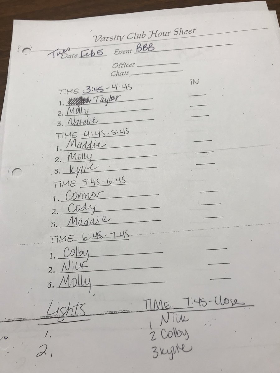 BHS VARSITY CLUB (@bhsvarsityclub) on Twitter photo 