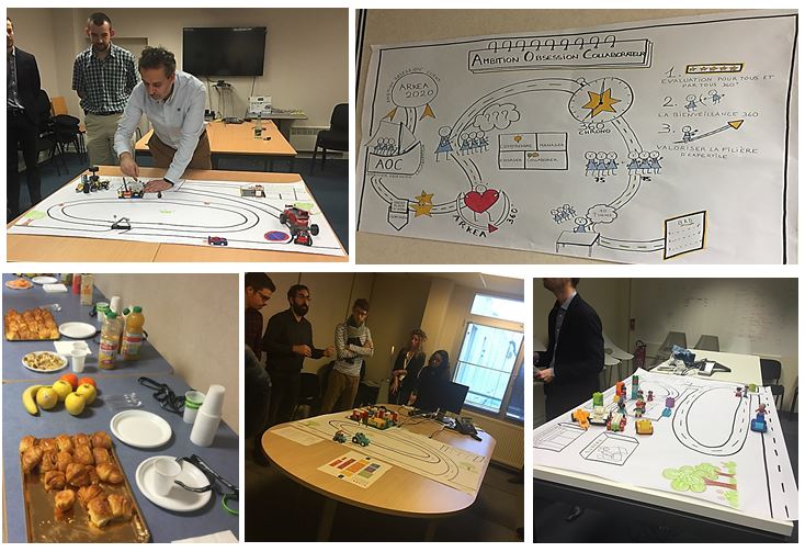 ArkeaACOC's tweet photo. [SAFARI BAD] Ce matin nous avons découvert de façon ludique, les métiers, les équipes et les pratiques de la Banque à Distance à travers de nombreux ateliers. Un grand merci à toute l'équipe BAD 🔝

#Innovation #Découverte #Echanges @cmarkea @WeAreArkea https://t.co/AsykmZYl02
