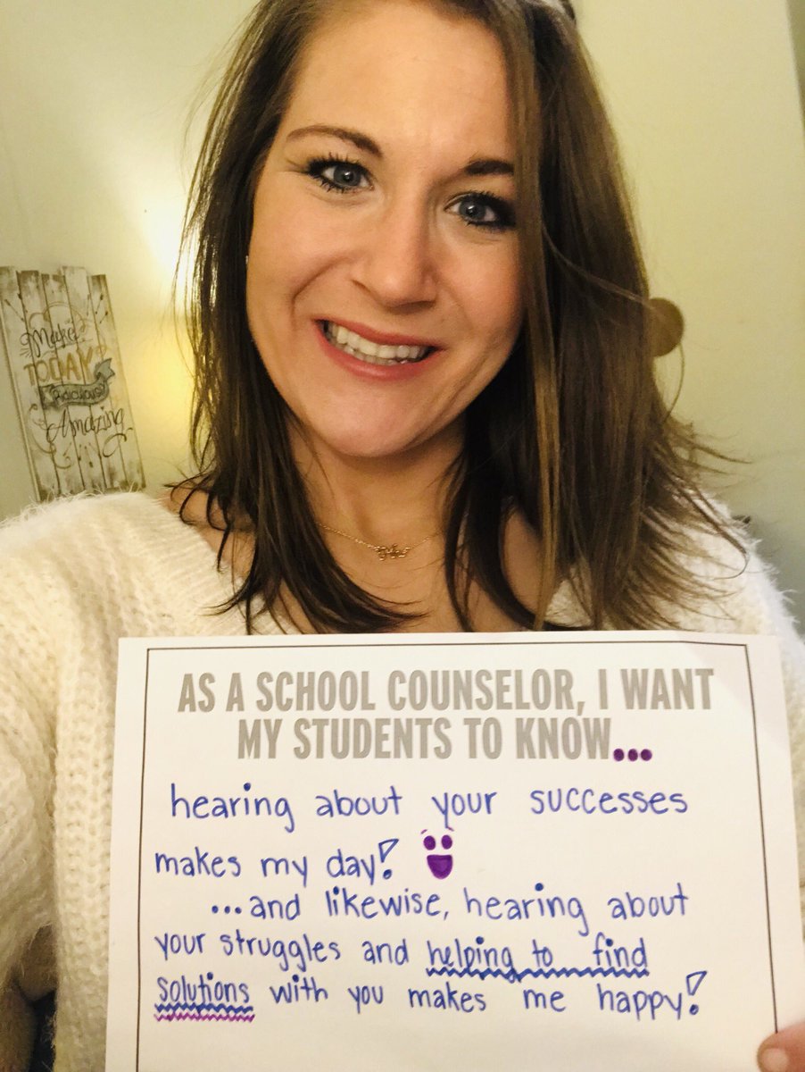 MTS_Counselors's tweet photo. Ms. Forselius wants you to know! #NSCW19 @CSCA_Counseling @ASCAtweets https://t.co/5kb356XPEx