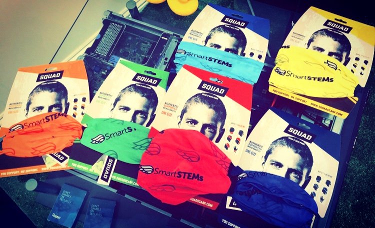 SmartSTEMs's tweet photo. We just placed another great order with @squadscarf for more of our #SmartSTEMsSQUAD scarf merchandise π Who will be next to sign up to join us at our upcoming HUB events and become part of the #SQUAD?! All events can be found and registered for here:
https://t.co/uwmZvvK2gu https://t.co/QfRw6Phc9A