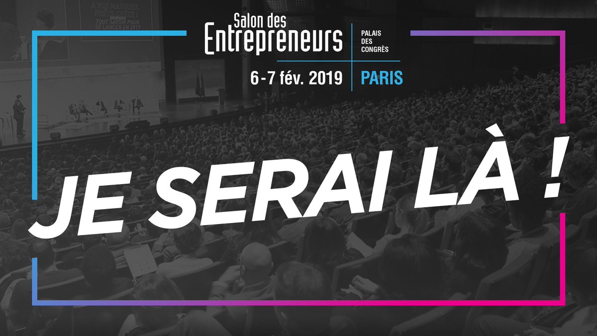 GoEntrepreneurs's tweet photo. Plus que quelques heures avant le #SDE2019 ! 
RT si on vous y retrouve demain 😉 https://t.co/KxaCyRMvsR