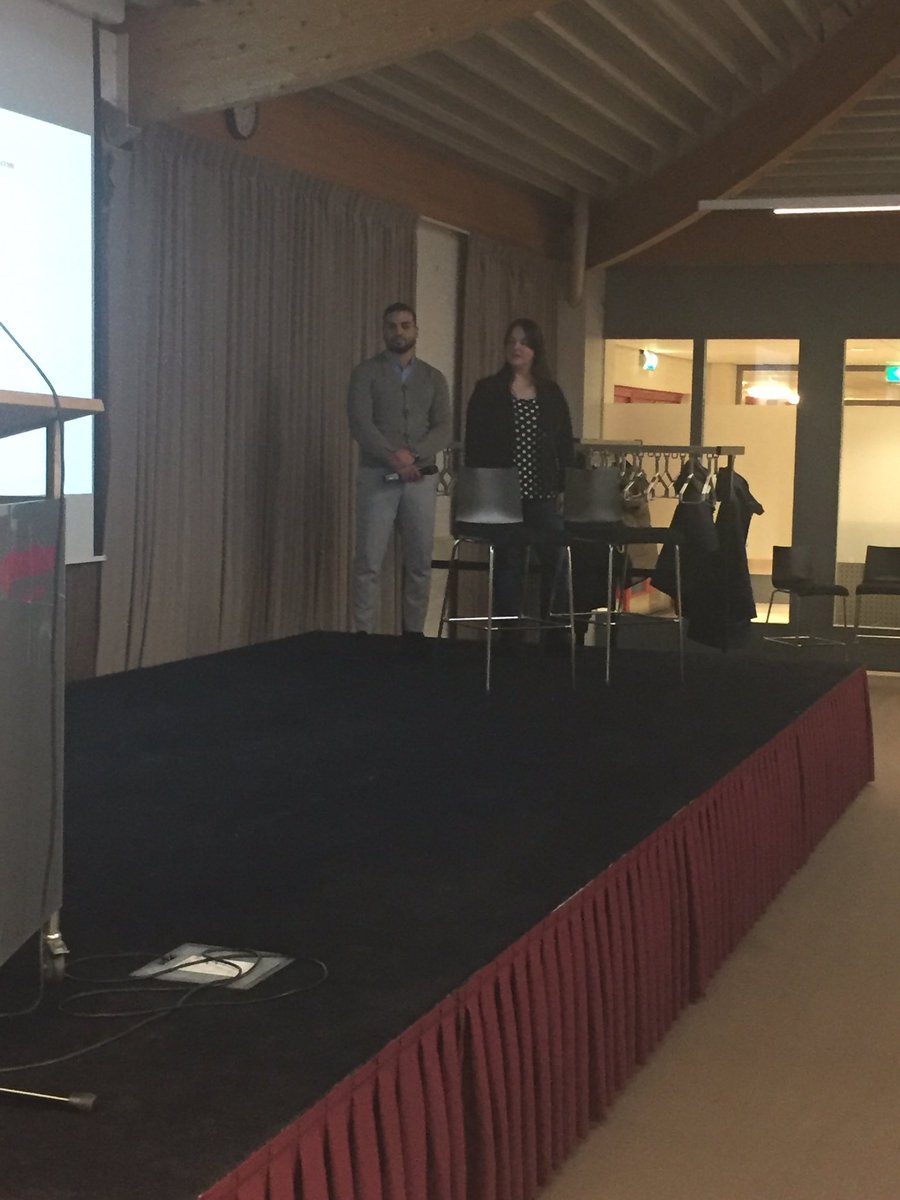 InhBIM's tweet photo. Projectgroep 1: Khalid en Lakeischa geven een toelichting over het advies aan #pepperfield van @DeStroot . @InhBIM @AraneaNL https://t.co/V9wqGZru3v