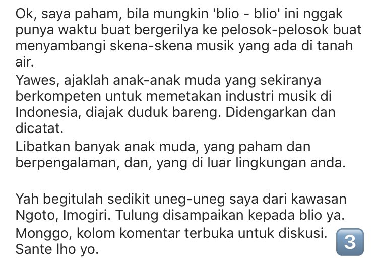 Sedikit orak orek tentang #RUUPermusikan ☕️
