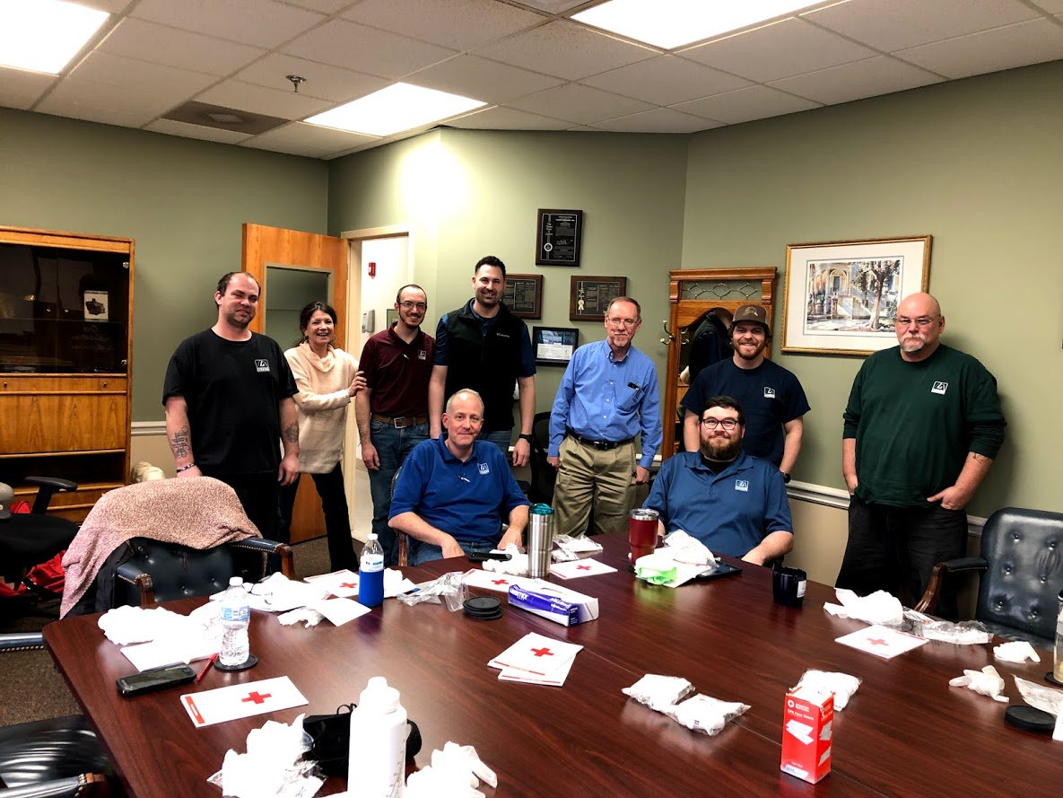 You could save a life! Find out how to train your employees on CPR/AED/Adult First Aid. redcross.org/take-a-class/t…