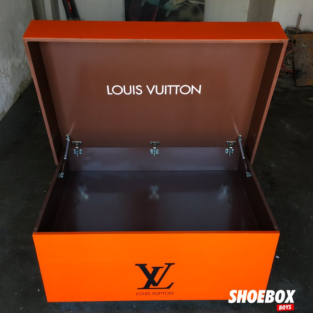 Sneaker Storage Box on X: That LV orange 🍊 be popping 📦 📦 Order your  shoebox • email box[at] #GirlTalkZA   / X