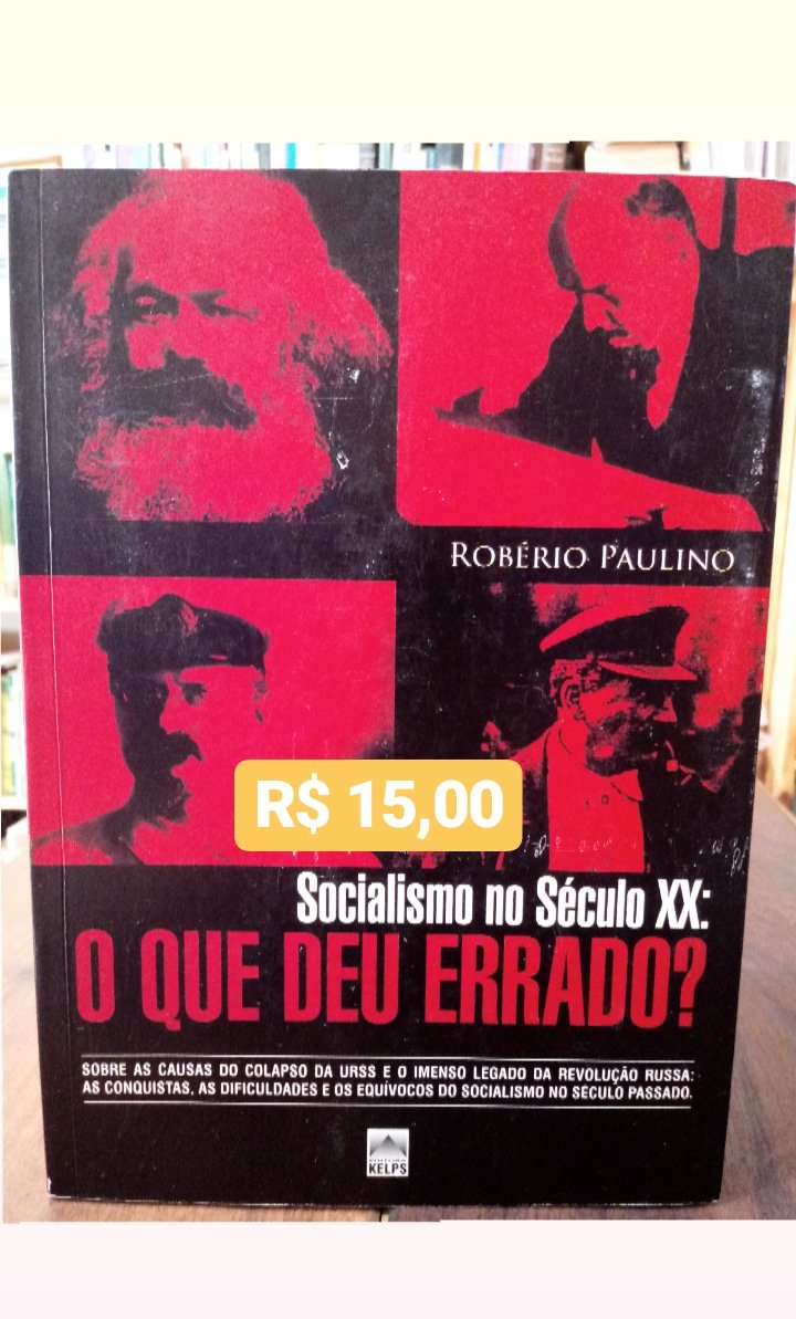 Sebodasarvores's tweet photo. #TercaDetremuraSDV
Dica da lojinha: "Socialismo no século XX: o que deu errado?" de Robério Paulino R$ 15,00 💸(na loja). #dicadalojinha #livro #socialismonoseculoxx #oquedeuerrado #socialismo #seculoxx #venhaconferir #venhanosvisitar #vempralivraria #incentivealeitura https://t.co/iygyA0CLEo