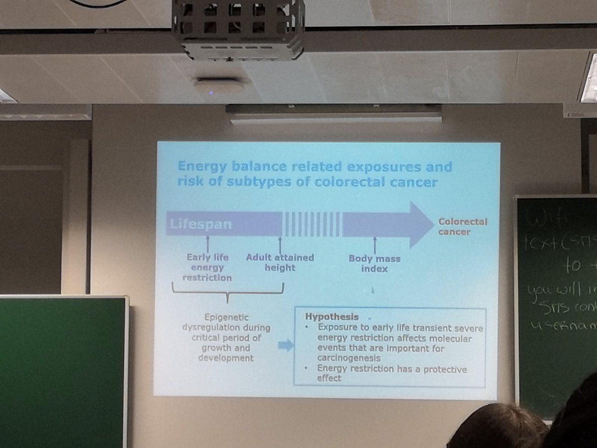 wcrfint's tweet photo. Our grant holder Prof Matty Weijenberg presenting the results of her study on the #mechanisms behind adult attained height and cancer risk. If you wish to know more, have a look at our website https://t.co/BMpgDLh8nA
#CancerPrevention #EnergyRestriction #GeneticVariation
@WUR https://t.co/wEKjQhoFpp