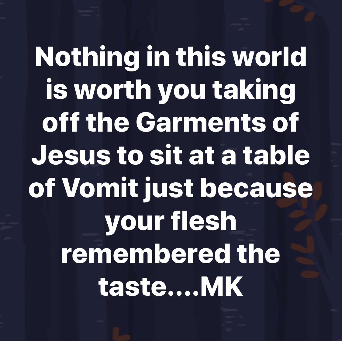LadyMK98's tweet photo. This what was given to me after my morning prayer. God is tired of His own going backward. We seriously need stop taking His #GraceandMercy #4Granted. #HeMoving to much is happening to keep going back to what He keeps trying deliver you from. A simple #Choice will cost You! https://t.co/wFtAB45Uqa