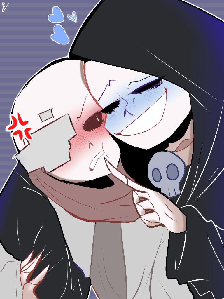 Geno x reaper anyone?-⭐️💤 //// #geno #sans #reaper #sans