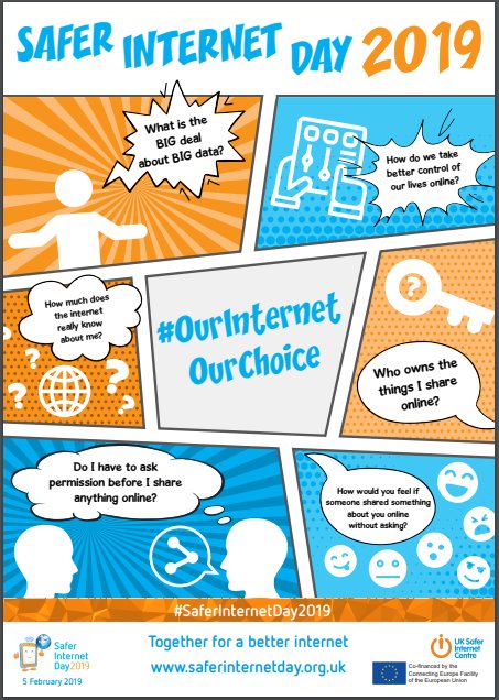 We've all been supporting Safer Internet Day 2019.