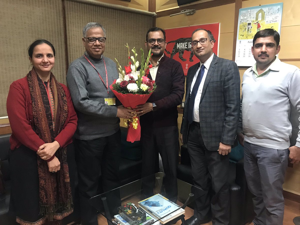 Monks_MP's tweet photo. Excellent partnership between #NGCMA @IndiaDST &amp; @QualityCouncil through MoU signed by Dr. Neeraj Sharma (Head, NGCMA) &amp; @RaviPSingh (SG, QCI) for implementation and #impact analysis of @OECD Principles of #GLP and aiding #Compliance #Monitoring for next 5 years! @AdilZainulbhai https://t.co/JKEsk3PpV5