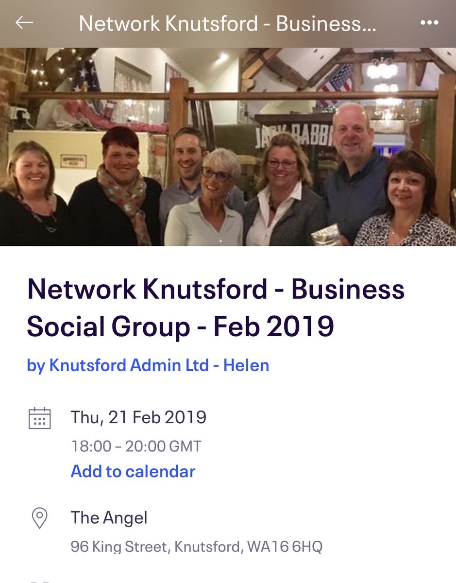 21/02/19 £6.50 tickets now on sale ‘Network Knutsford’ on #Eventbrite. Guest this month is <a href="/AdrianLordPiano/">Adrian Lord Piano</a> - on balancing two businesses &amp; the world of CD’s to Spotify plus live piano music. At The Angel, King St, #Knutsford  knutsfordadmin.co.uk/networking/