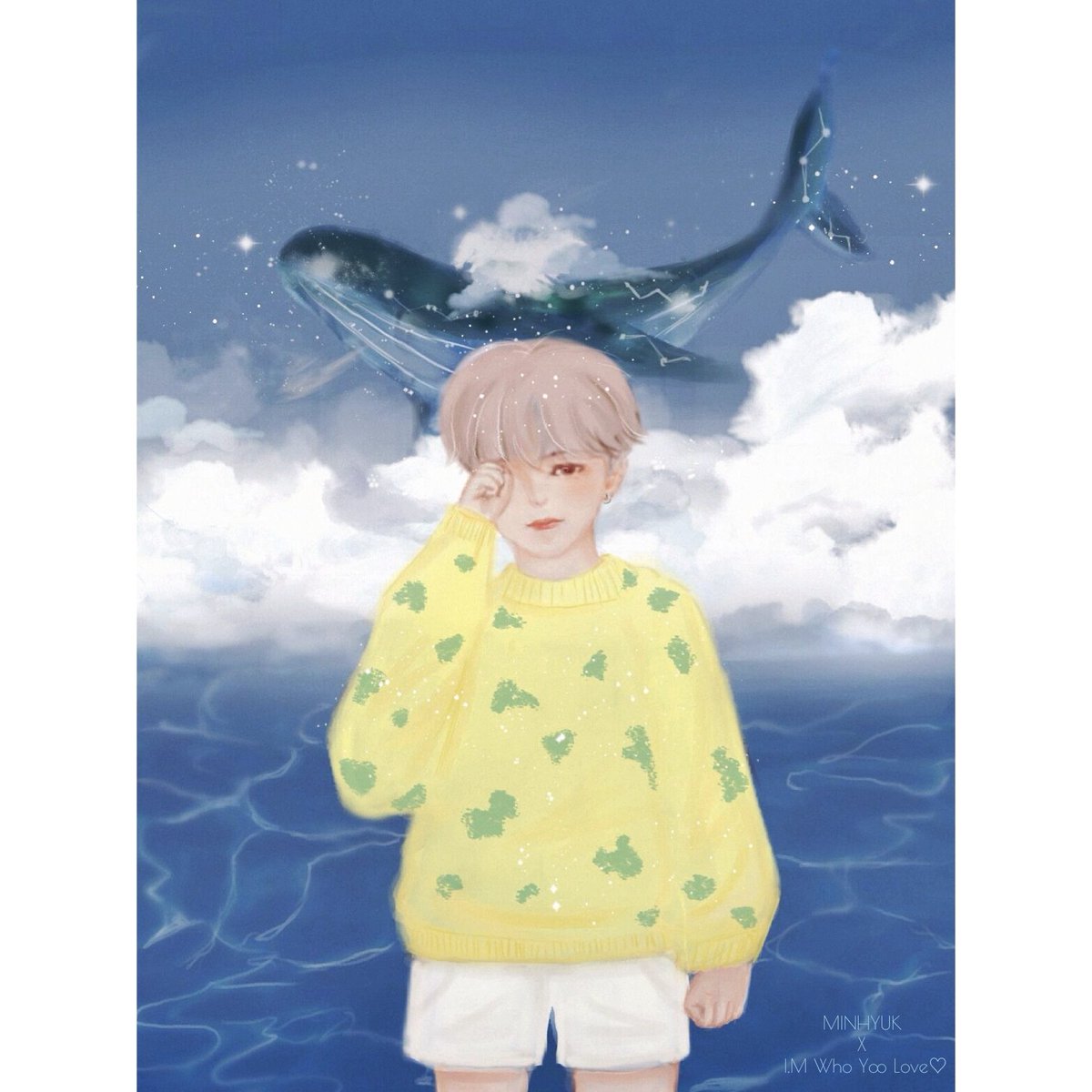 IMWHOYOOLOVE's tweet photo. #MONSTA_X #몬스터엑스 #이민혁 #MINHYUK #MonstaXfanart #MONSTAX #민혁 #미녀쿠 https://t.co/xXDevmzWkt
