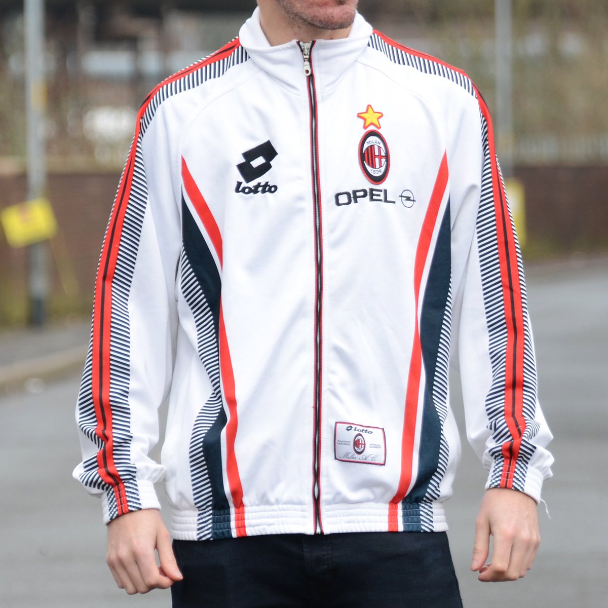 AC Milan Lotto Varsity Jacket