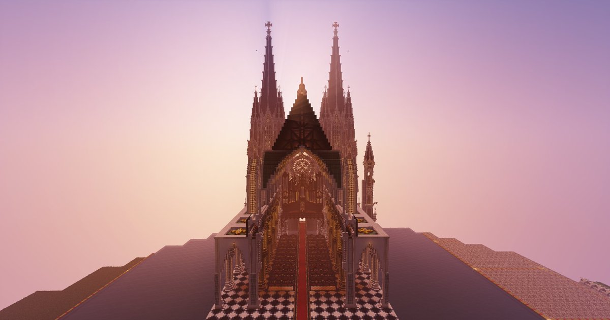 I'm rebuilding my own bishop's cathedral. Because I'm not satisfied.
我在重建我自己的主教坐堂,因为我不满意
我没有鸽!我没有!🤣