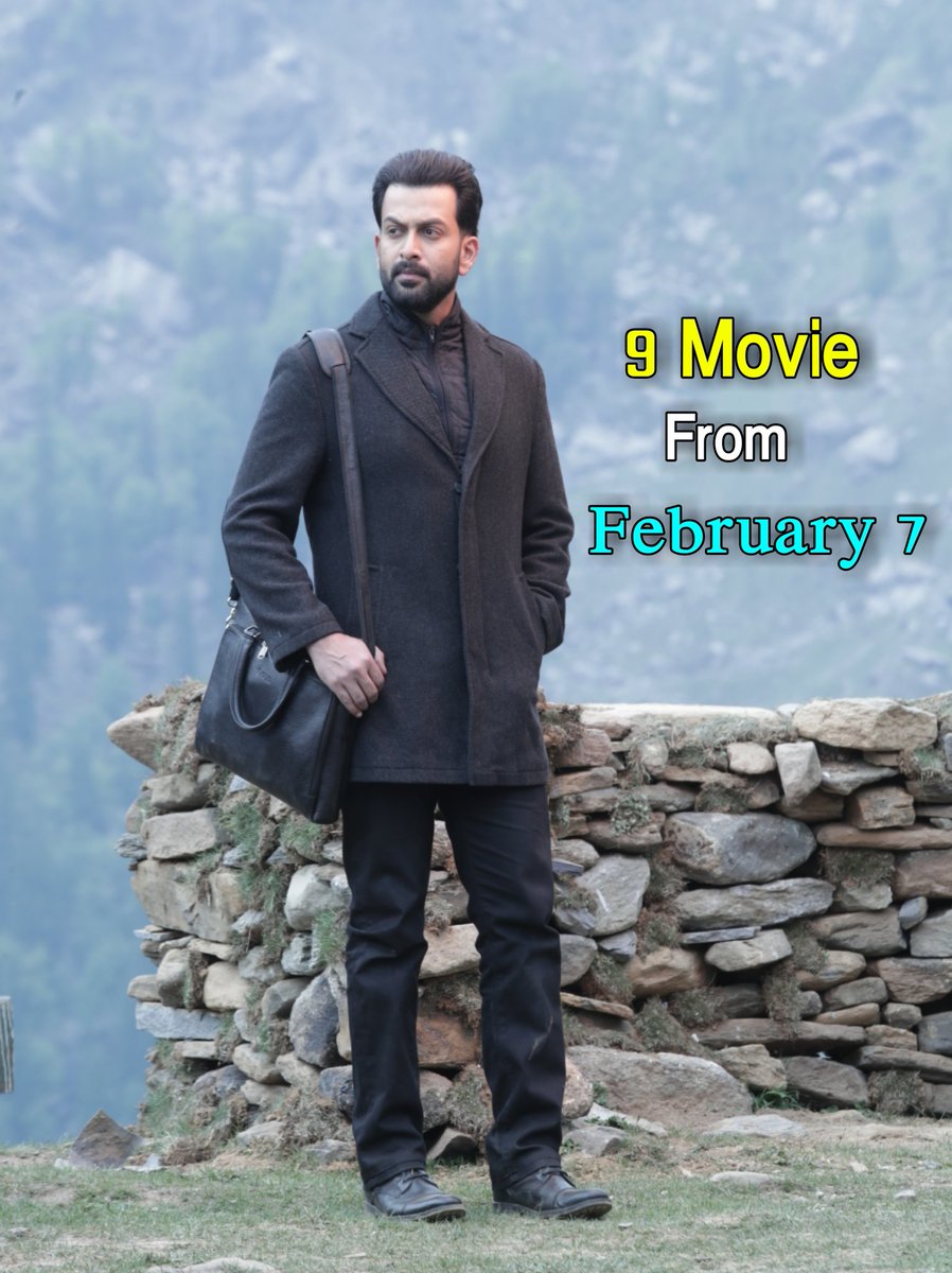 Prithvirajfanz's tweet image. Here we go our tag 👇
#9MovieFromFebruary7 
#9Movie #Feb7 💪💪