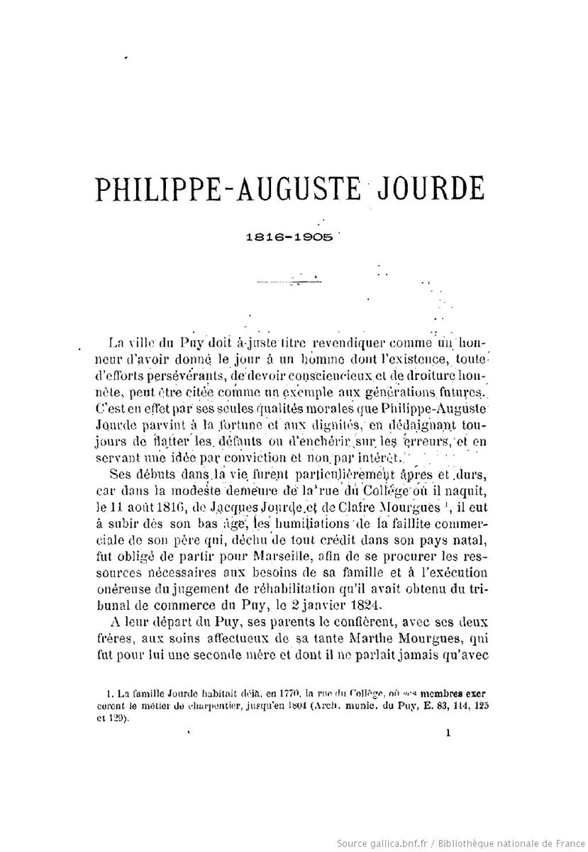LDGenealogie's tweet photo. Mais qui était Philippe Auguste #JOURDE natif du Puy en Velay sur @GallicaBnF ?
Gallica P°1-2 : https://t.co/oxZpPNNkym
Qui aurait cru que ses ancêtres MOURGUES étaient originaires de Lozère et le tout dernier d'Ardèche ? Qu'est ce qui les a bien amené au Puy en Velay (43) ? https://t.co/LEKFpAyCon