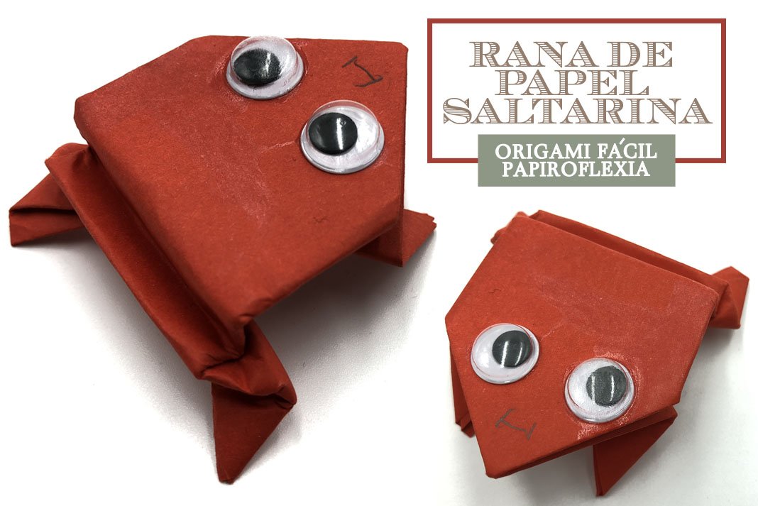 Tutoriales Origami Facil On Twitter Rana De Papel