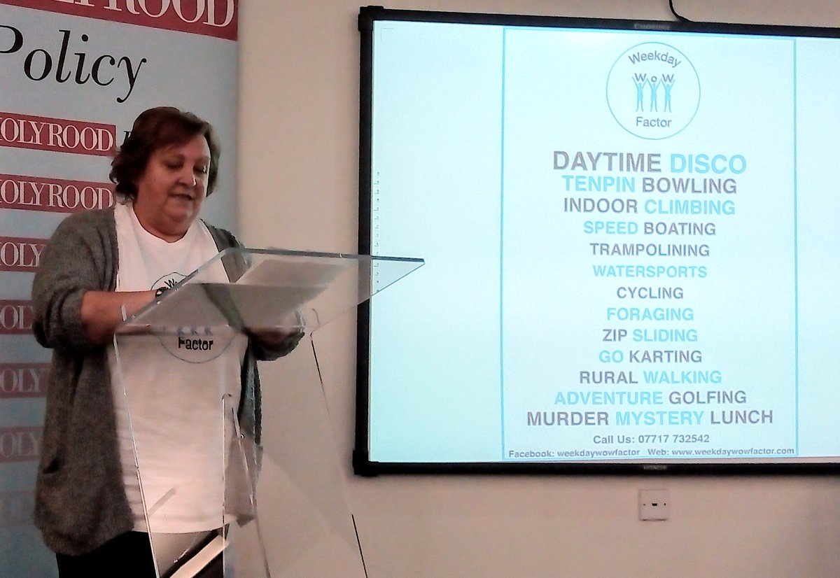 Such an inspiring (and incredibly cool) set of activities run by @Weekdaywowfacto @pasna and a great testimonial from Anita of how much of a difference their 'Happy Mondays' make to her. Definitely an approach to be replicated & a fun approach to self management. #SocialIsolation