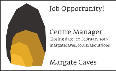 Applications have started coming in for our Centre Manager vacancy! This is a key role and finding the right person is so important - please RT. #jobs #Margate margatecaves.co.uk/about/jobs/