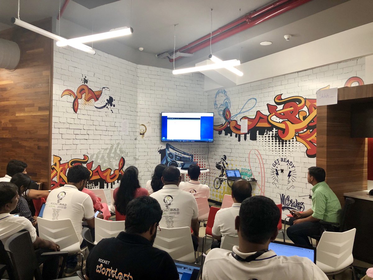 shantanughosh's tweet image. Fantastic finale to Rocket.Build 2019 at our Bangalore R&D Center, our annual internal hackathon. Seventeen great ideas brought to life over a grueling 48 hours. Six teams won and will travel to Waltham, USA to participate in our global hackathon. 🚀 #rocketsoftware