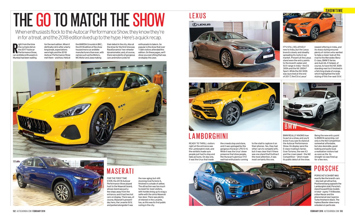 autocarindiamag's tweet photo. Missed #APS2018? Take a look at all that was on display at Mumbai's most exciting auto show in our February 2019 issue. SUBSCRIBE: https://t.co/3548KgOSLQ https://t.co/ftbqmFffz7