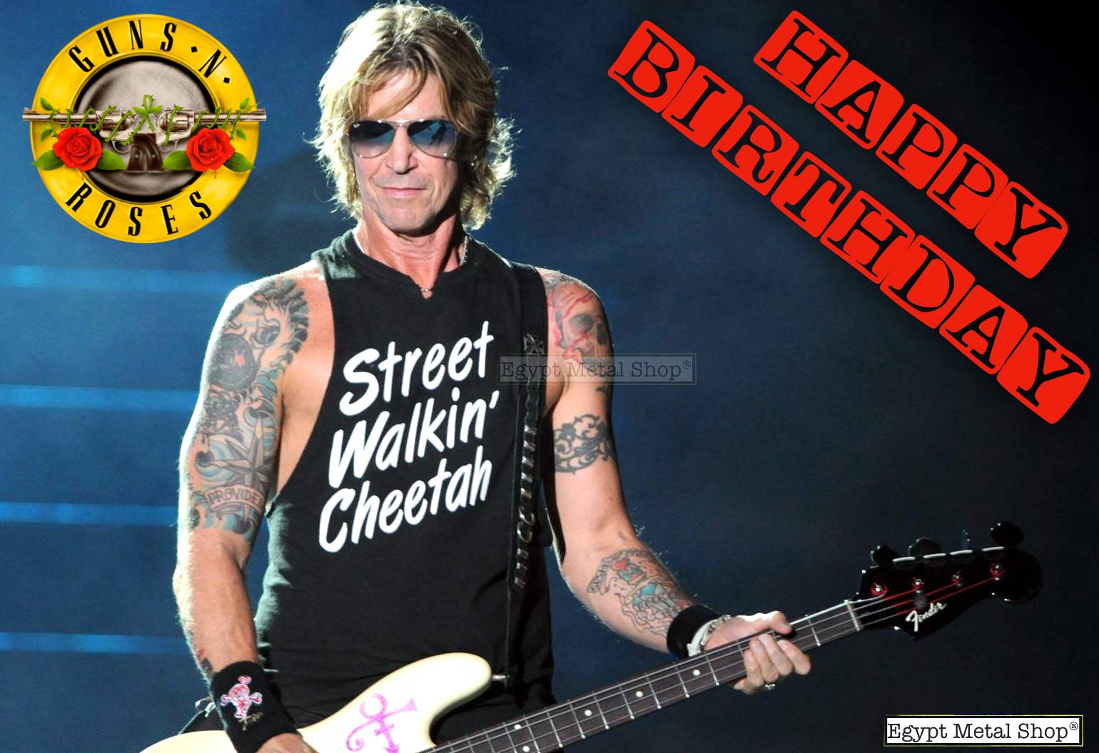 Happy Birthday, Duff McKagan!        